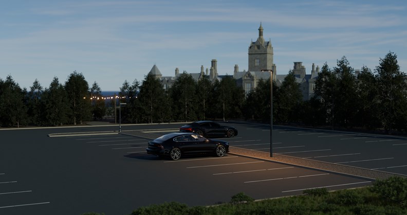 Cero Solar Street in Car Park