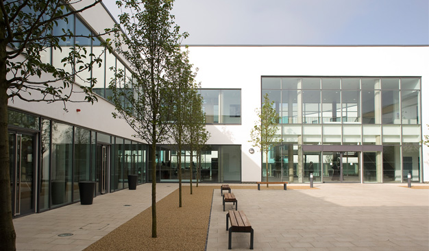 Joseph Chamberlain College exterior lighting