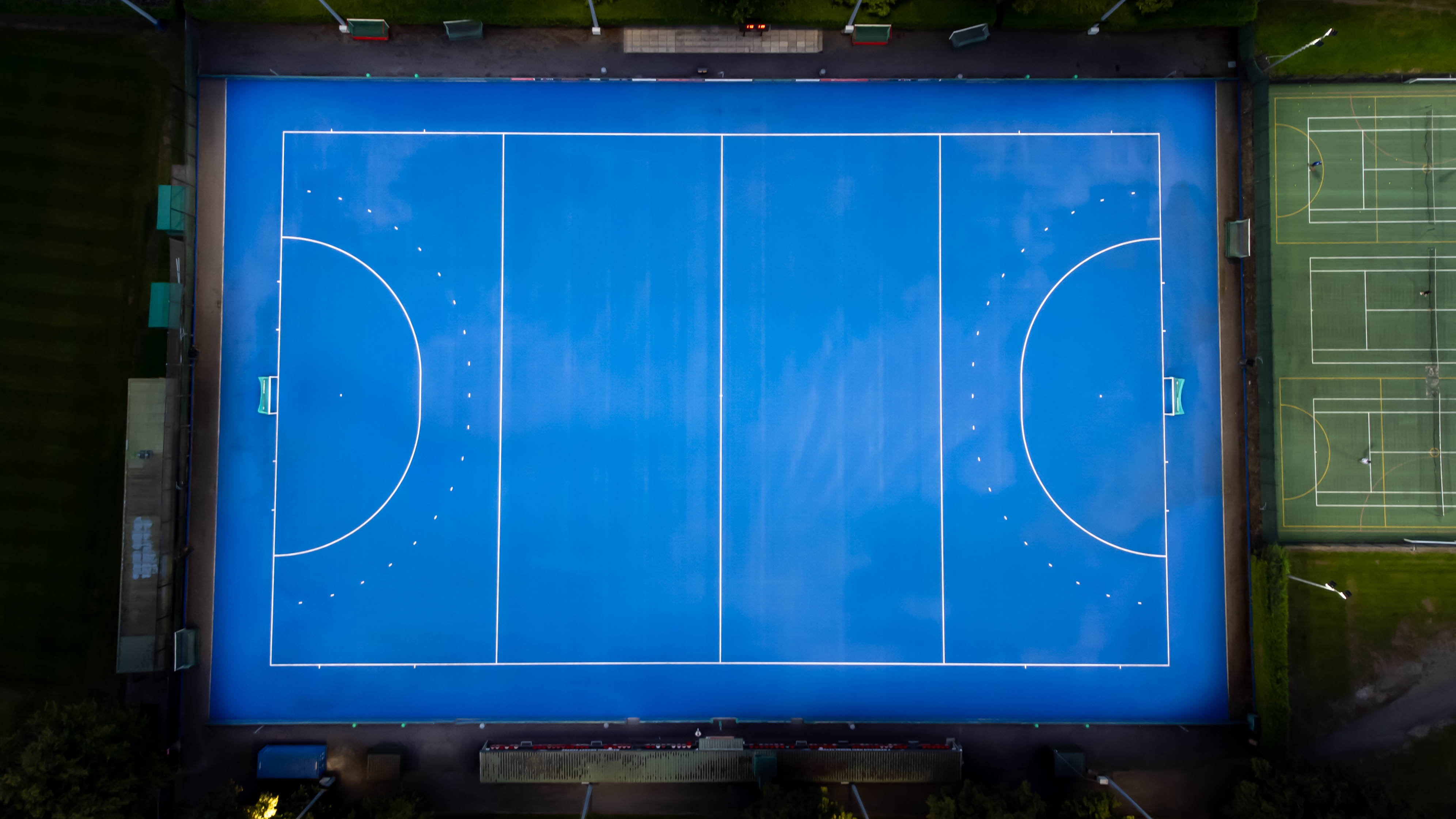 Pitch lighting environmental control