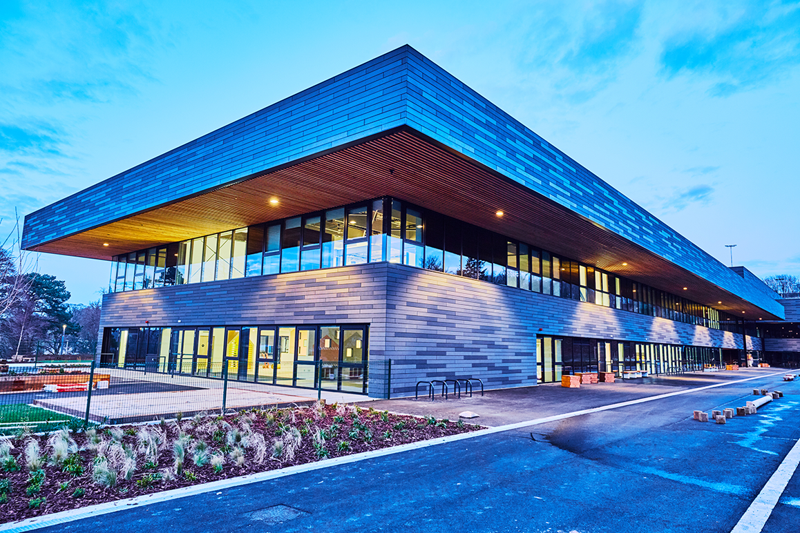 Jedburgh Campus exterior lighting